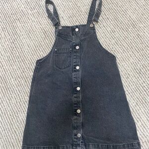 Zara black jean jumper/dress